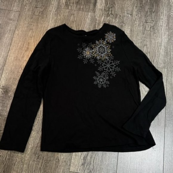 Closet Clearance Festive Long Sleeve T-Shirt - Picture 1 of 6